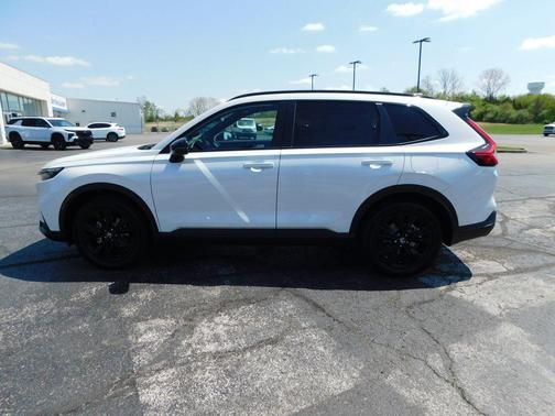 Platinum White Pearl 2026 Honda CR-V Hybrid Sport Touring