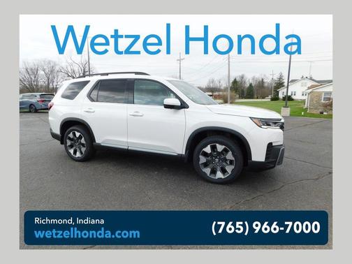 Platinum White Pearl 2026 Honda Pilot Elite