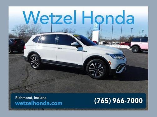 Pure White 2023 Volkswagen Tiguan 2.0T S SUV