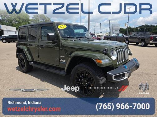 2022 Jeep Wrangler Unlimited 4xe Sahara