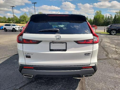 Platinum White Pearl 2023 Honda CR-V Hybrid Sport Touring