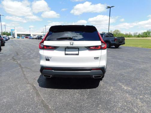 Platinum White Pearl 2023 Honda CR-V Hybrid Sport Touring