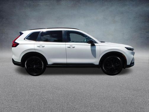 Platinum White Pearl 2023 Honda CR-V Hybrid Sport Touring