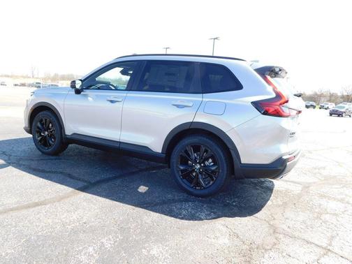 Solar Silver Metallic 2026 Honda CR-V Hybrid Sport Touring