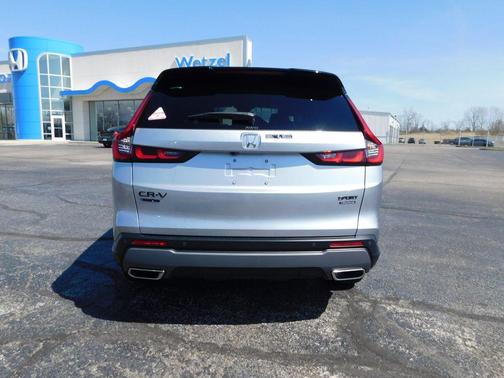 Solar Silver Metallic 2026 Honda CR-V Hybrid Sport Touring