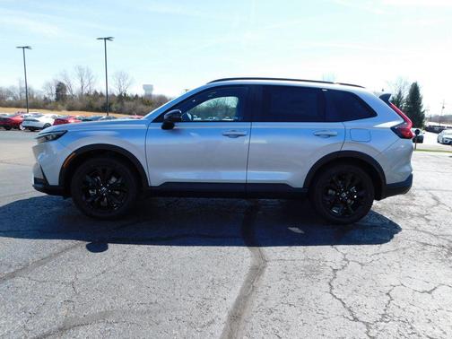 Solar Silver Metallic 2026 Honda CR-V Hybrid Sport Touring