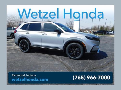 Solar Silver Metallic 2026 Honda CR-V Hybrid Sport Touring SUV