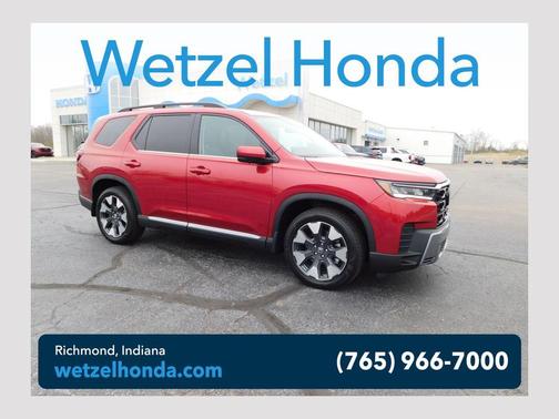 Radiant Red Metallic II 2026 Honda Pilot Touring