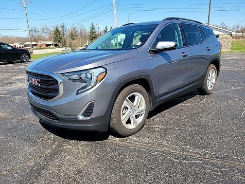 Satin Steel Metallic 2020 GMC Terrain SLE