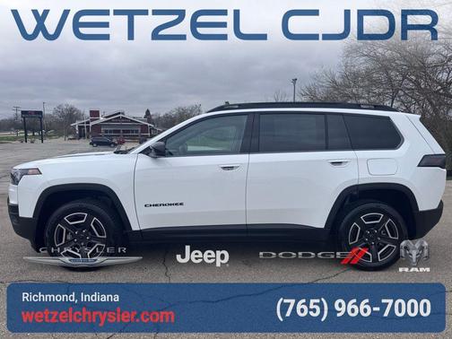 Bright White Clearcoat 2026 Jeep Cherokee LAREDO/LIMITED