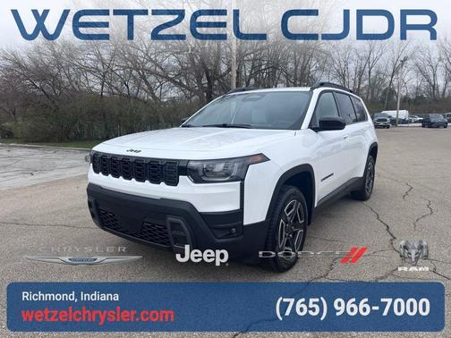 Bright White Clearcoat 2026 Jeep Cherokee LAREDO/LIMITED