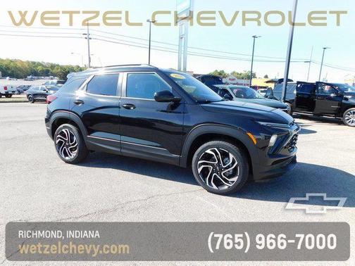 Mosaic Black Metallic 2026 Chevrolet Trailblazer RS SUV