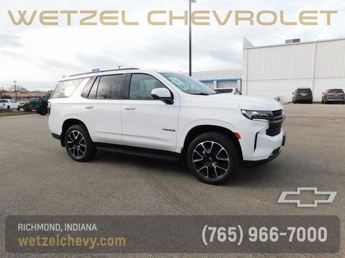 Summit White 2021 Chevrolet Tahoe RST SUV