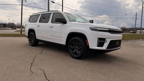 Bright White Clearcoat 2026 Jeep Grand Wagoneer L SUV