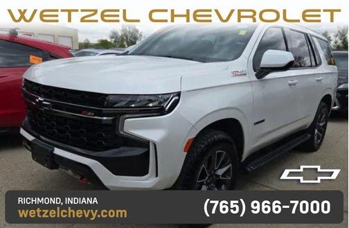 Iridescent Pearl Tricoat 2021 Chevrolet Tahoe Z71
