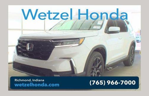 Platinum White Pearl 2025 Honda Pilot Sport