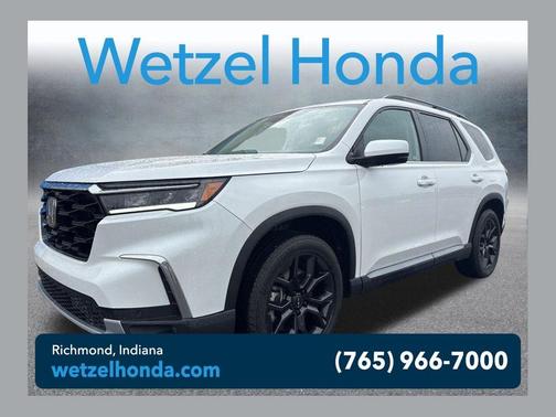 Platinum White Pearl 2025 Honda Pilot Sport