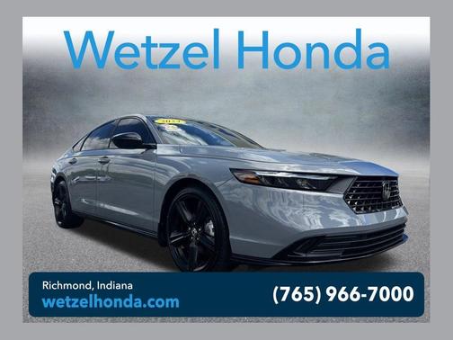 Urban Gray Pearl 2024 Honda Accord Hybrid Sport-L