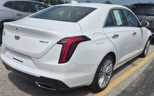 Summit White 2024 Cadillac CT4 Premium Luxury