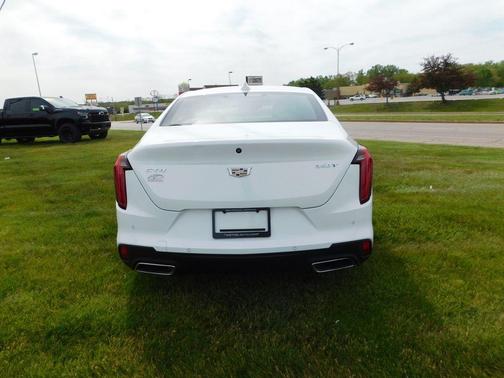 Summit White 2024 Cadillac CT4 Premium Luxury