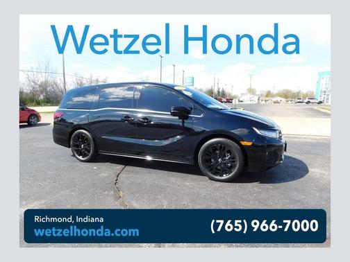 Crystal Black Pearl 2025 Honda Odyssey Sport-L Passenger Van