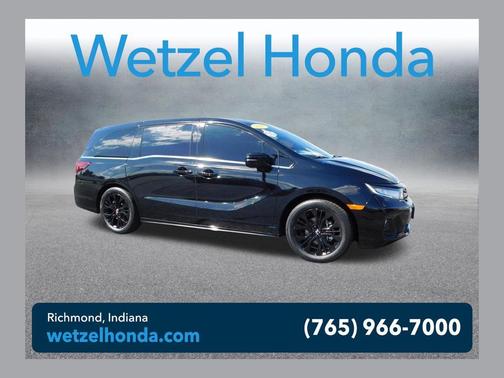 Crystal Black Pearl 2025 Honda Odyssey Sport-L