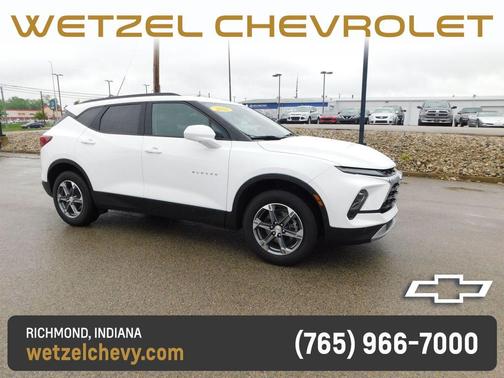 Summit White 2023 Chevrolet Blazer 2LT