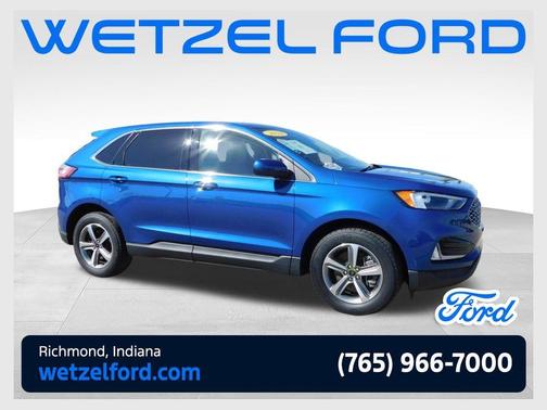 Blue Metallic 2023 Ford Edge SEL
