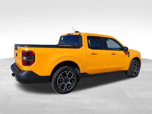 Orange Fury 2026 Ford Maverick Lariat