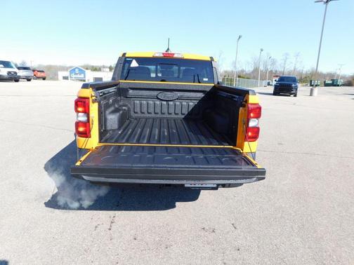 Orange Fury 2026 Ford Maverick Lariat