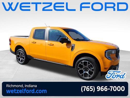 Orange Fury 2026 Ford Maverick Lariat