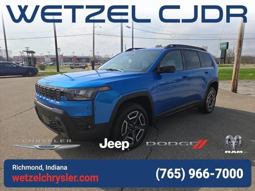 Hydro Blue Pearlcoat 2026 Jeep Cherokee LAREDO/LIMITED