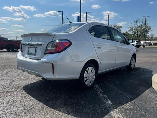 Starlight Silver Metallic 2024 Mitsubishi Mirage G4 ES