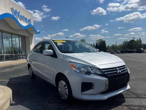 Starlight Silver Metallic 2024 Mitsubishi Mirage G4 ES