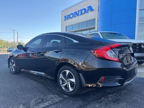 Crystal Black Pearl 2019 Honda Civic LX