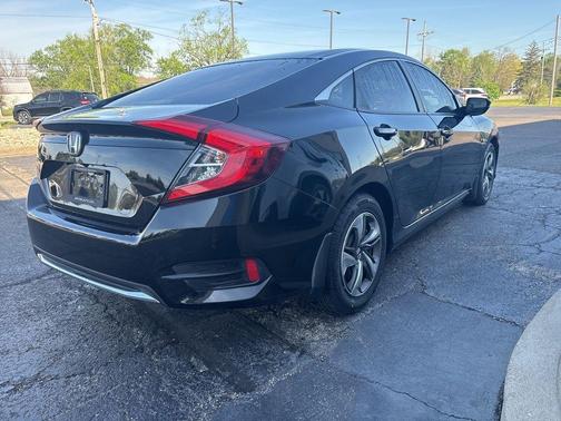 Crystal Black Pearl 2019 Honda Civic LX