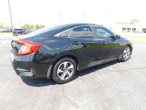 Crystal Black Pearl 2019 Honda Civic LX