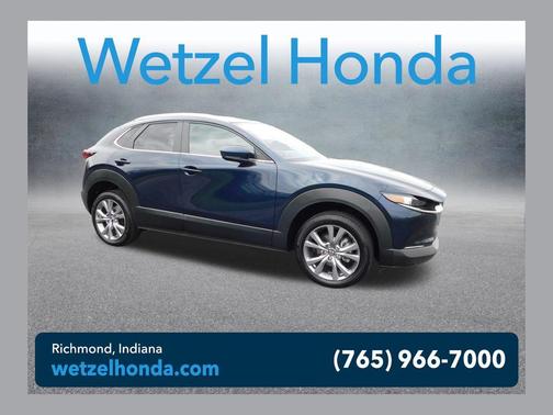 Deep Crystal Blue Mica 2023 Mazda CX-30 2.5 S Select Package