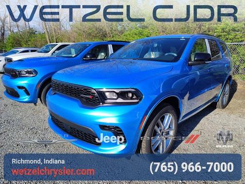 Blue 2026 Dodge Durango GT
