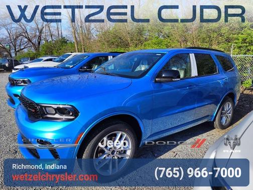 Blue 2026 Dodge Durango GT