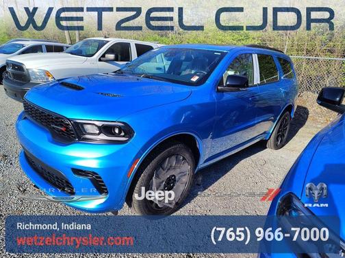 Blue 2026 Dodge Durango GT