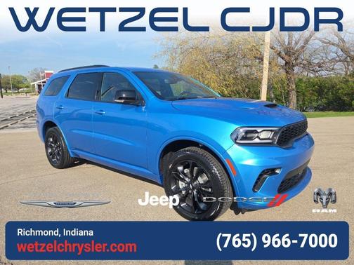 Blue 2026 Dodge Durango GT