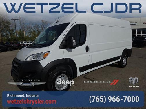 Bright White Clearcoat 2026 RAM ProMaster 2500 High Roof