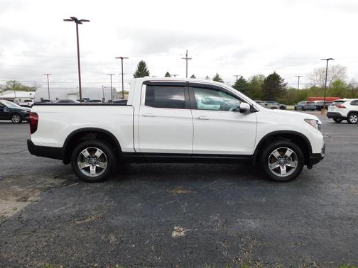 Platinum White Pearl 2025 Honda Ridgeline RTL