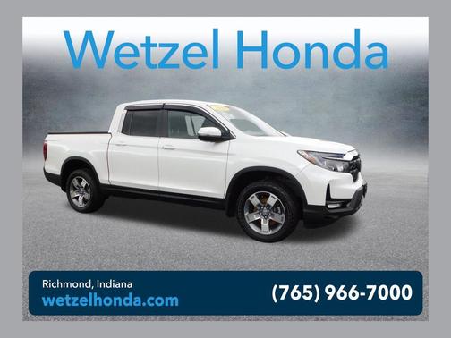 Platinum White Pearl 2025 Honda Ridgeline RTL