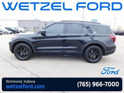 Black Metallic 2023 Ford Explorer Timberline