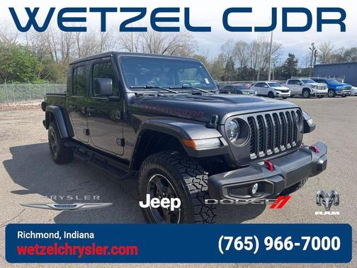Granite Crystal Clearcoat Metallic 2023 Jeep Gladiator Rubicon