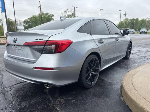 Lunar Silver Metallic 2022 Honda Civic Sport