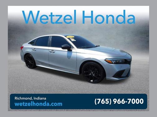 Lunar Silver Metallic 2022 Honda Civic Sport