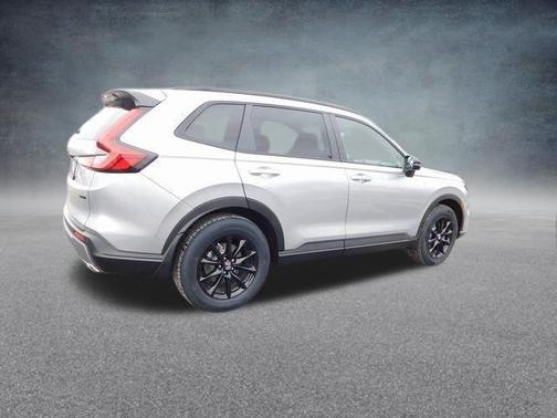 Solar Silver Metallic 2026 Honda CR-V Hybrid Sport-L